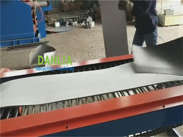 aluminum composite panel peeler machine